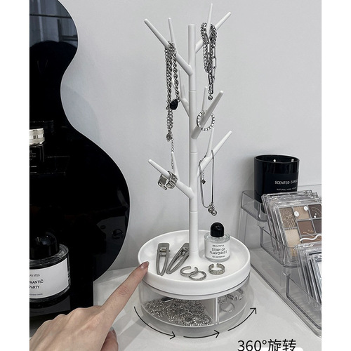 Branch jewelry storage rack student desktop dresser compartment jewelry earrings earrings necklace storage box display rack