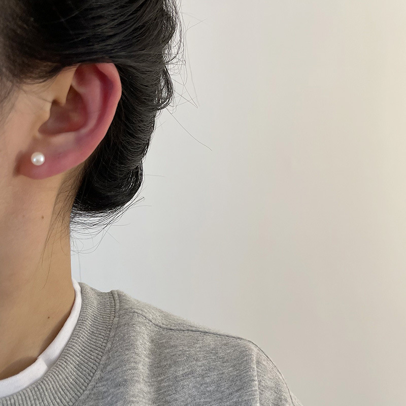 Elegant Geometric Imitation Pearl Women's Earrings 1 Pair display picture 3
