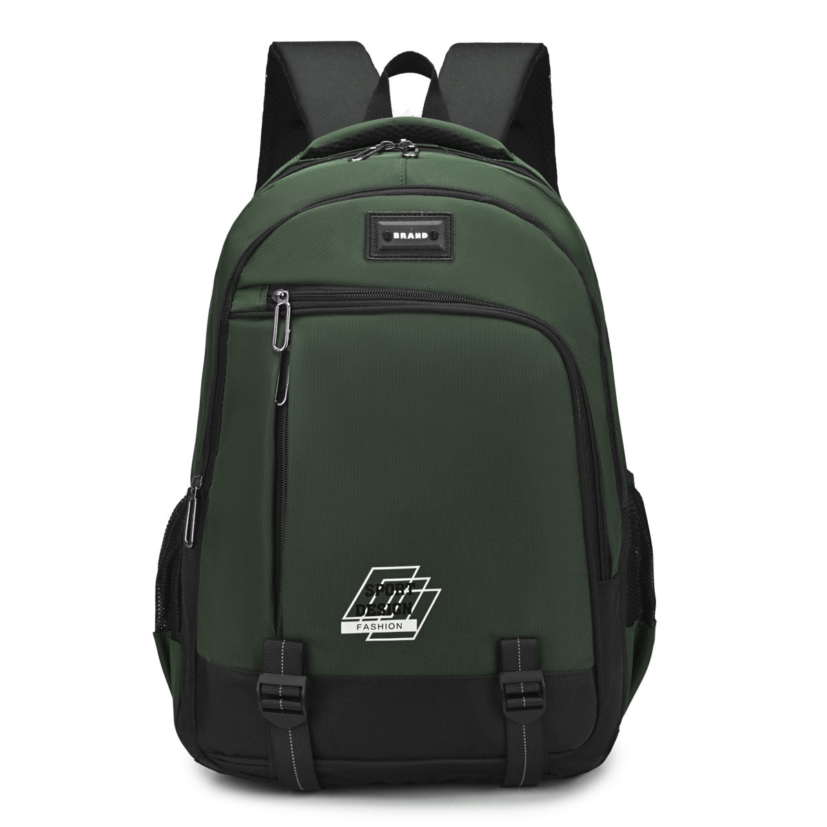 New cross-border large-capacity backpack, casual student school bag, outdoor sports multi-compartment hiking and travel backpack