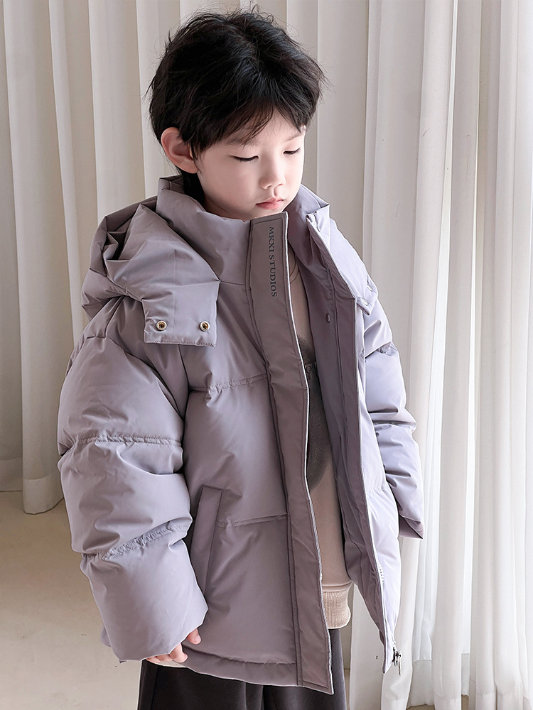 McCoxie ropa infantil para niños 90 chaqueta de plumón blanco de invierno nuevos productos coreanos ropa de invierno para niños mayores chaqueta caliente