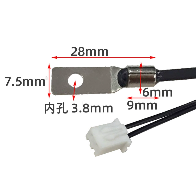 Dishwasher disinfection cabinet temperature electronic component thermistor ground ring temperature probe ntc temperature sensor