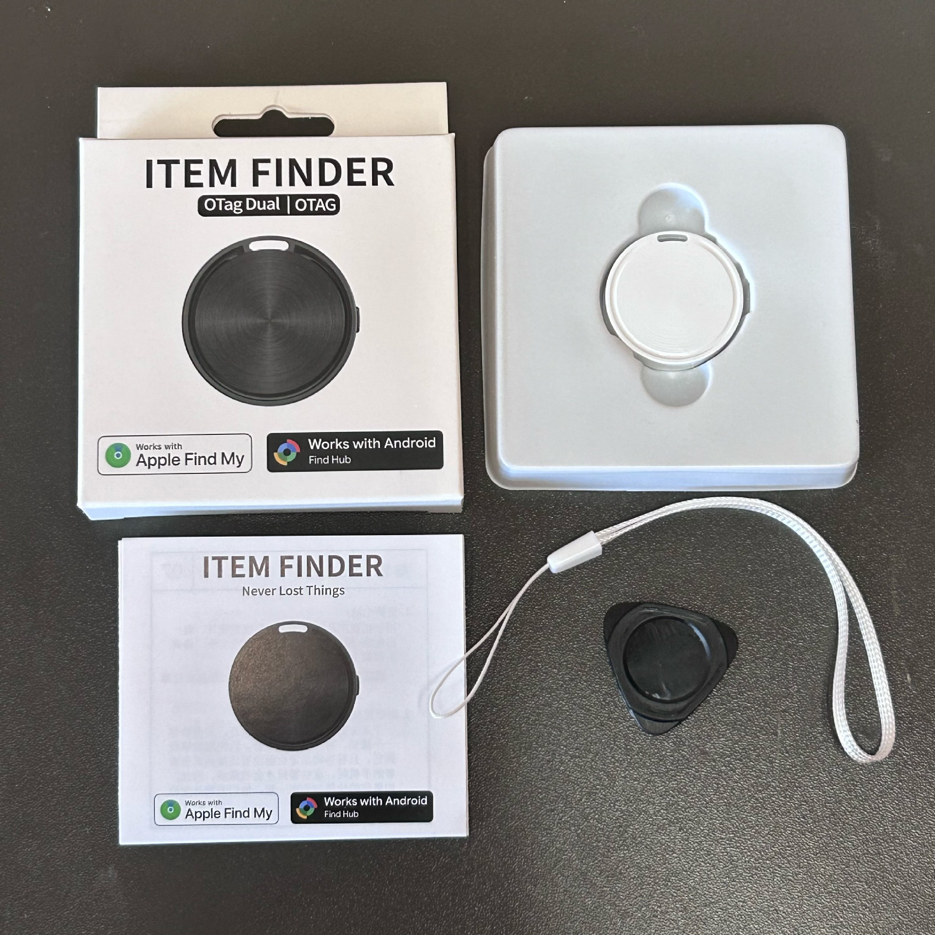 Sistema dual iOS / Android GPS universal rastreo de artículos para Pingo Google dispositivo de prevención de pérdida