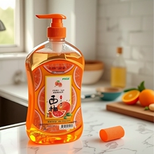 西柚洗洁精家用洗碗液蔬菜洗涤剂食品级小苏打手去污好用