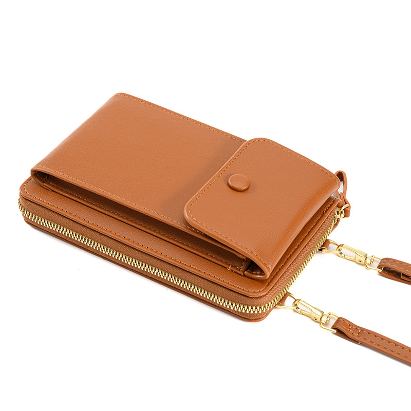 Bolso de teléfono móvil vertical crossbody de Mujer simple mini bolso de teléfono móvil multifuncional 2023 nuevo bolso pequeño para teléfono móvil