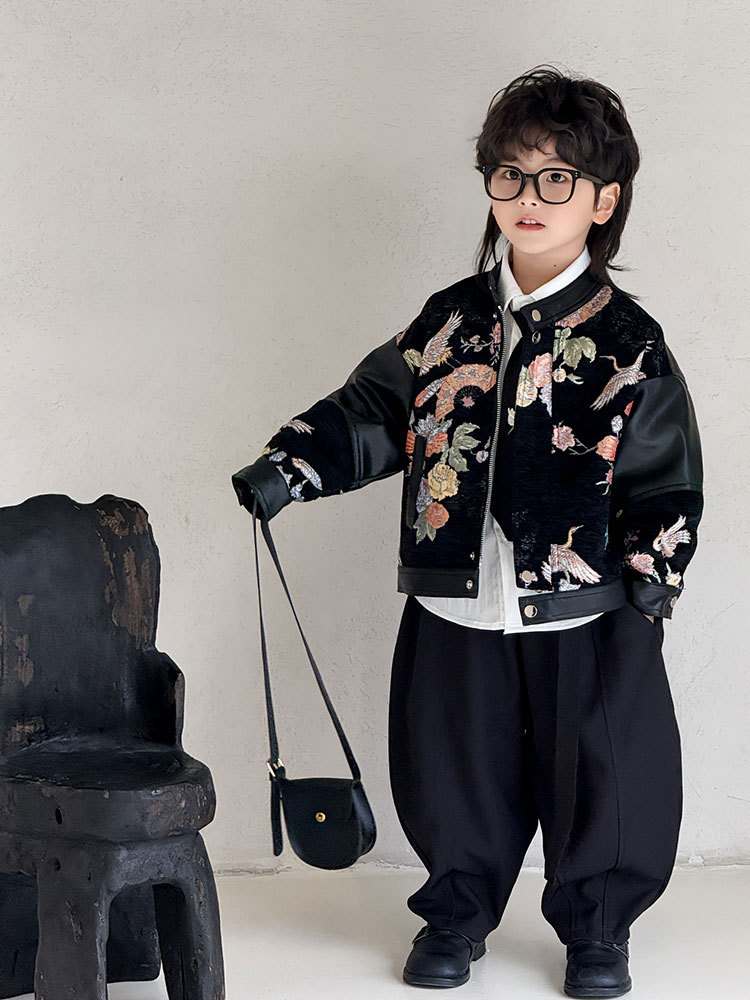 Осенняя детская куртка для мальчиков, в корейском стиле