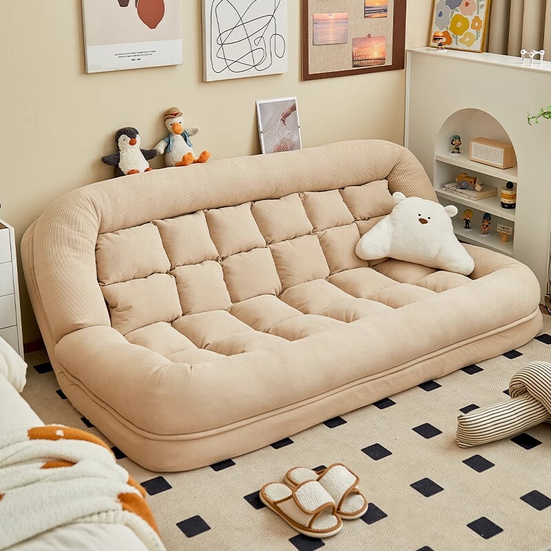 Lazy Sofa, Human Dog Bed, Can Be Used for Lying down and Sleeping, Stackable Sofa Bed for Small Apartments, Dual-Purpose Sofa Bed for Bedroom
