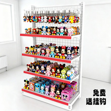 超市货架定制加厚网格货架单双面多层便利店五金店超市货架展示架
