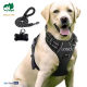 One-piece Reflective Dog Traction Rope Large Dog Reflective Explosion-proof Hands-free Dog Rope Multicolor Round Rope Pet Supplies