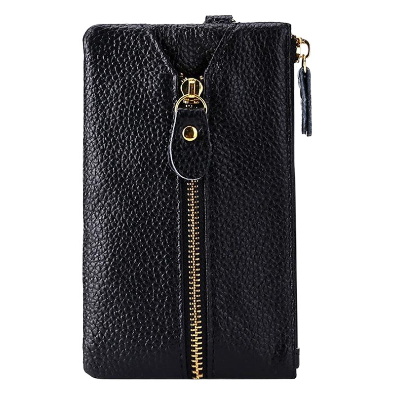 First-Layer Cowhide Key Case, Coin Purse, Card Holder, Genuine Leather Wrist Bag, Multifunctional Small Handbag, Factory Direct Sale, Wear-Resistant