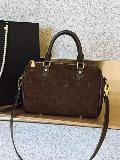Premium Handbag for Women 2025 New Arrival Pillow Bag Trendy Monogram Boston Bag Stylish Versatile Shoulder Bag Crossbody Bag