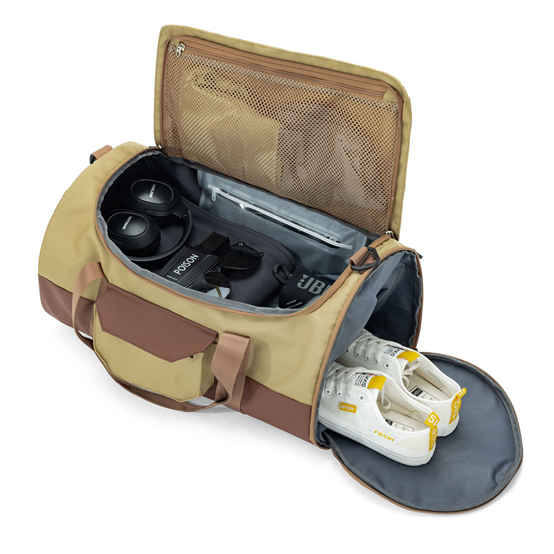 Bolsa multifuncional deportiva transfronteriza, bolsa de fitness seca y húmeda, bolsa de hombro independiente, bolsa de viaje para hombres y mujeres.