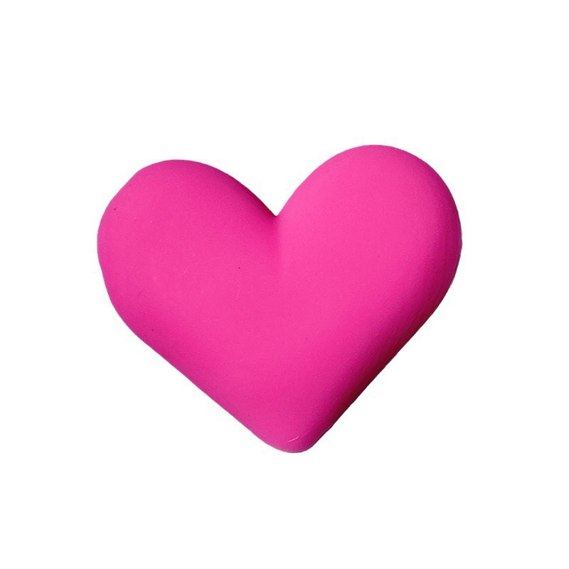 Juego de colores para niños tejido lindo invencible Perro Amor PVC pegamento flexible accesorios de joyería intestino grueso anillo de pelo caja de almacenamiento parche