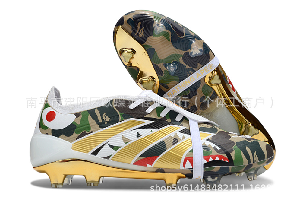 Fabricantes de comercio exterior transfronterizo zapatos de fútbol de halcón FG clavos varones belingham Predator 25 Elite