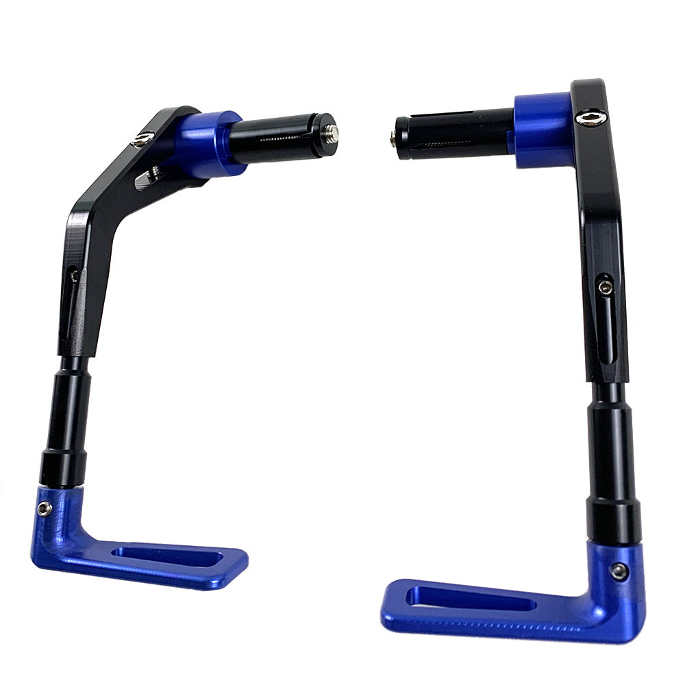 Cross-Border Universal Motorcycle Modified Brake Guard, Aluminum Alloy Horn-Shaped Handguard, Anti-Fall Protection Bar, Adjustable