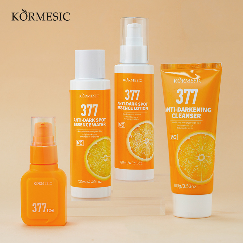 KORMESIC377 set de cuidado de la piel set de limpiador brillante blanco brillante comercio exterior transfronterizo al por mayor image 4