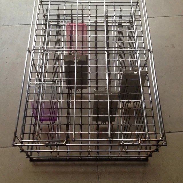 工业配件清洗篮304不锈钢清洗篮 超声波耐高温清洗篮包胶铁弗龙