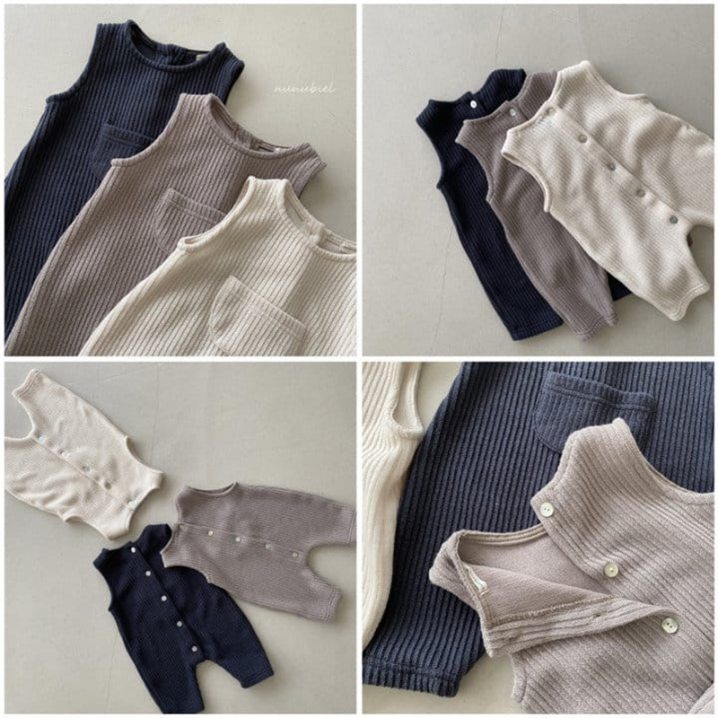 Ropa de bebé ins otoño estilo coreano ropa para niños mono de bebé bolsillo abierto hebilla mameluco niño vaina