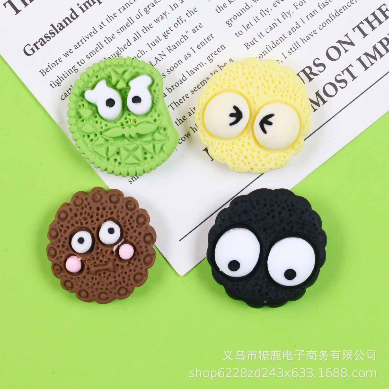 귀여운 표현 수지 액세서리 크림 접착제 DIY 전화 케이스 헤어 액세서리 냉장고 스티커 구멍 신발 소재 패치