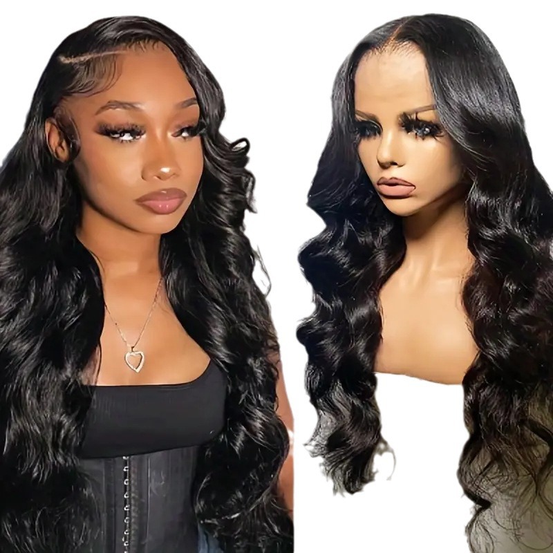 Front Lace Perücken mit großen Wellenlocken, Bestseller: Synthetische Haarverlängerungen für den ganzen Kopf_voghion.com