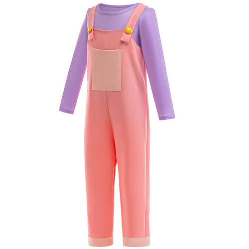 Foreign trade cosplay magic number circus Jax same style costume children's Halloween two-piece set