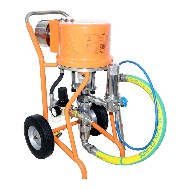 欧耐实AQ6K气动无气喷涂机油漆聚氨酯 环氧富锌专用机 长江喷涂机