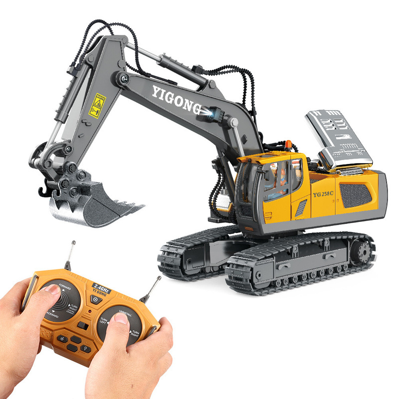Cross-border Hot Selling Alloy Engineering Vehicle Remote Control Excavator Boys' Toys Dump Truck Children's Toys Cross-border Hot Selling Alloy Engineering Vehicle Remote Control Excavator Boys' Toys Dump Truck Children's Toys