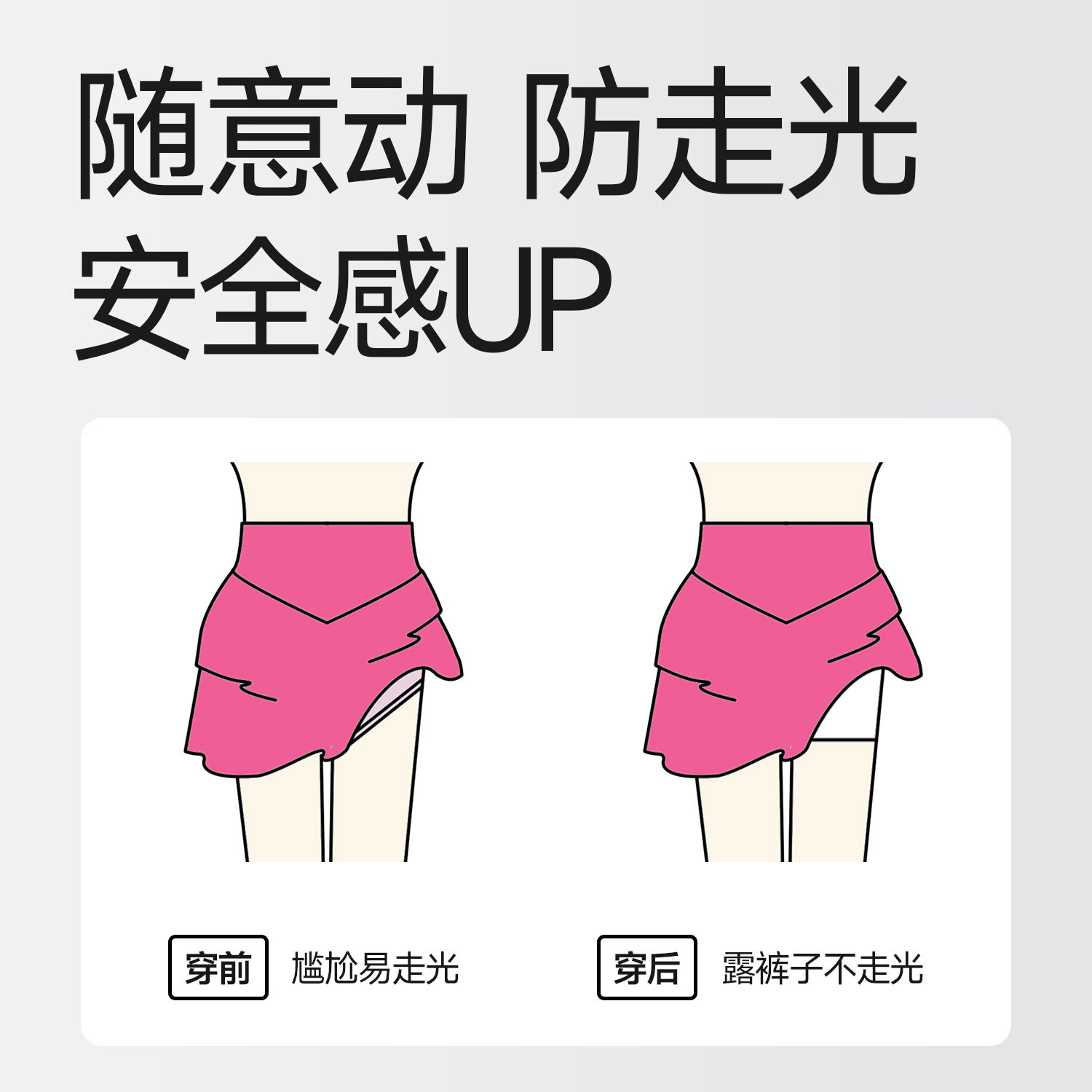 Nueva falda Deportiva Anti-exposición cintura alta A-line bádminton tenis running fitness adelgazante falda de pastel verano