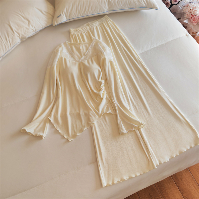 8646#(가슴 패드 포함) 슈트 크림 옐로우 아일랜드 벨벳