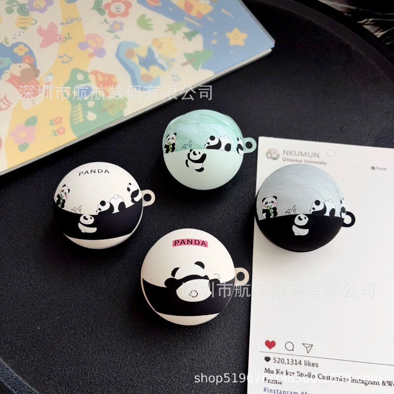 Naughty Panda is suitable for Huawei FreeClip2 Collector's Edition new earphone case 6/7i/se4 anti-drop pro2+ case Naughty Panda is suitable for Huawei FreeClip2 Collector's Edition new earphone case 6/7i/se4 anti-drop pro2+ case