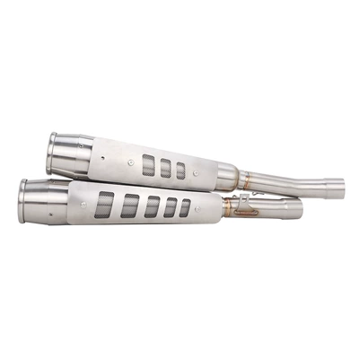 sections, Motorcycle exhaust pipe