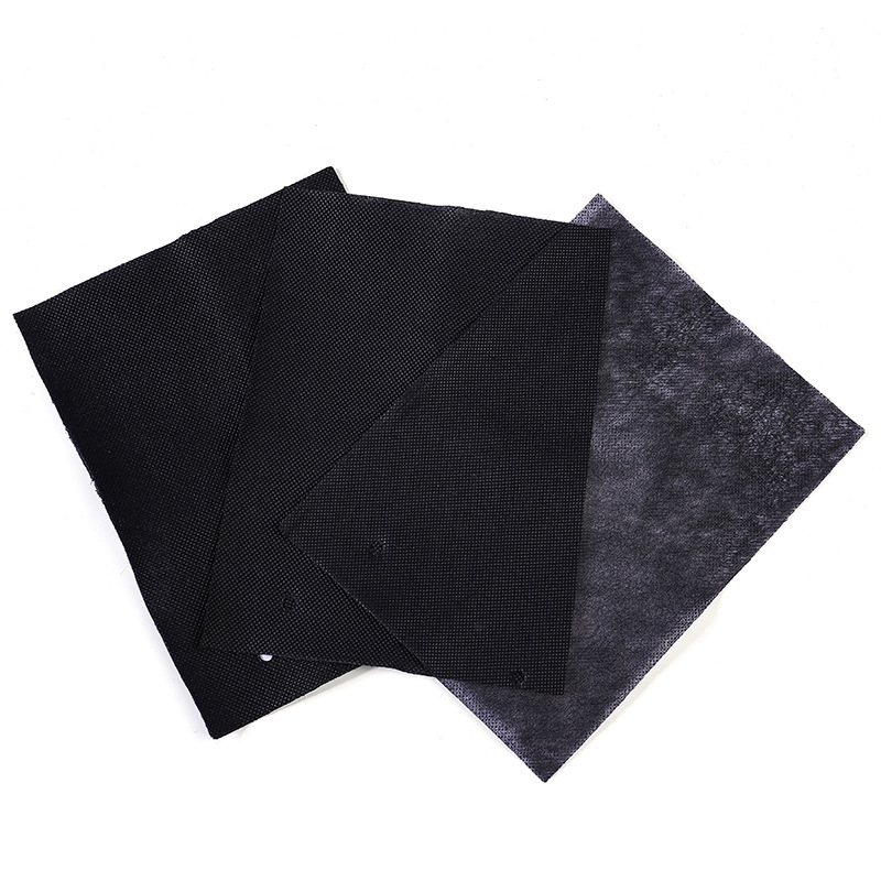 厂家直供黑色PP聚丙烯无纺布复合产地货源家居装修无纺布