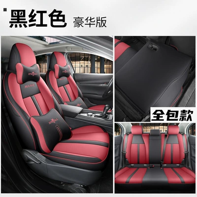 Modelə uyğun (Original) oturacaq örtükləri, Special car seat cover horse - black-and-red-deluxe-edition-all-inclusive-onksela