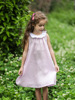 Summer dress, fresh small princess costume, with embroidery, french style