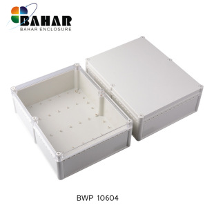 ABS Raw Material IP68 Bahar Waterproof Box Outdoor Outdoor Monitoring Power Button Junction Box BWP10604