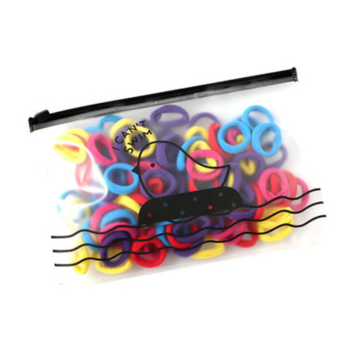 Korean style children's hair band hair rope seamless towel ring head rope high elastic rubber band head ring diameter 2.CM children's hair accessories