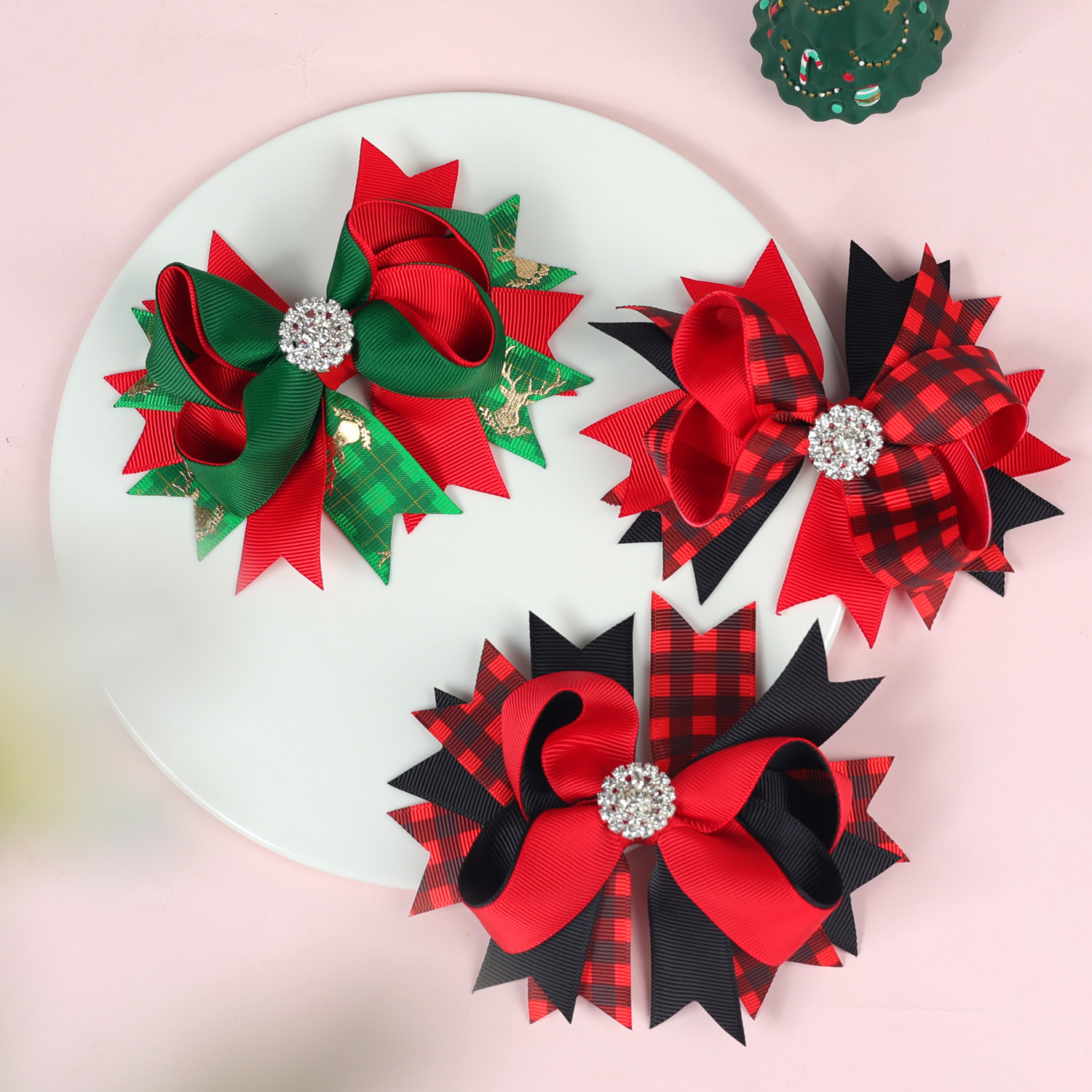 18g Weight Street Occasion Christmas Festival Women's Gender IG Style Style IG Style Women's Kids Hair Accessories 5