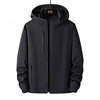 Demi-season street thin colored waterproof windproof jacket, sports hoody for leisure, 2022 collection