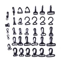 现货供应箱包配件塑料转钩旋转钩扣旋转挂钩狗扣肩带挂勾塑料勾扣