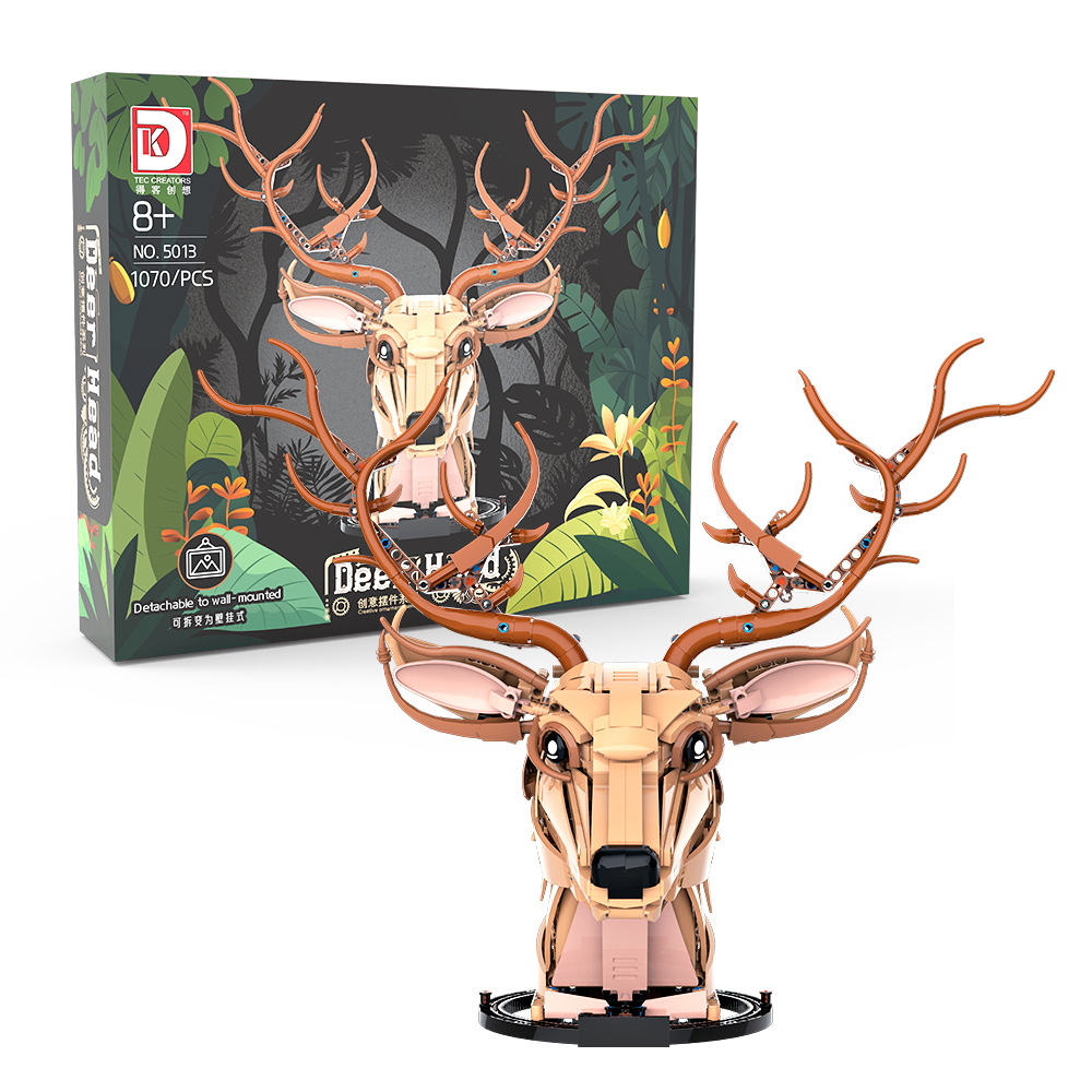 USD 14.70 - DK 5013 Deer Head - m.morkmodel.com