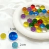 Acrylic beads, 10 pieces, color