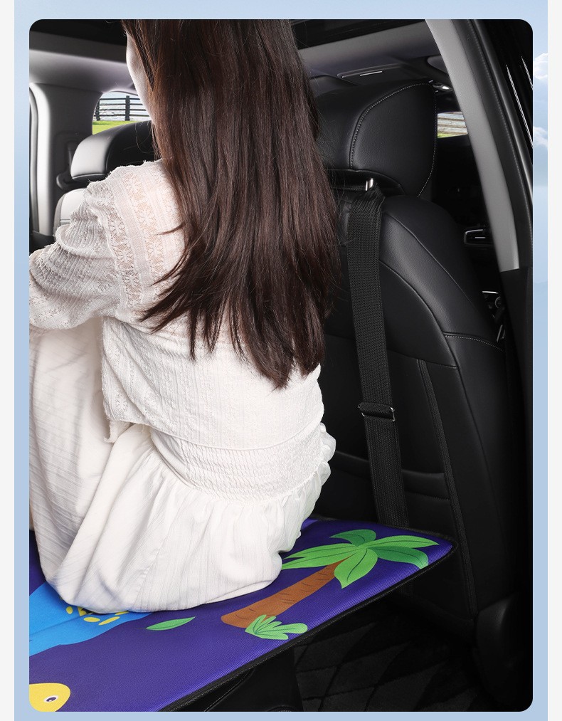 Car Rear Seat Sleeping Pad, Foldable Bed for Sedan and Suv, No Need for Inflation, Portable Car Bed
