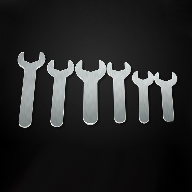 简易扳手薄口扳手外六角板手 薄型开口扳手 家具家用电器扳手包邮