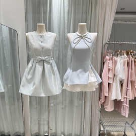 大牌高品质品牌折扣女装尾货小香风裙子杂款实体直播一手货源批发