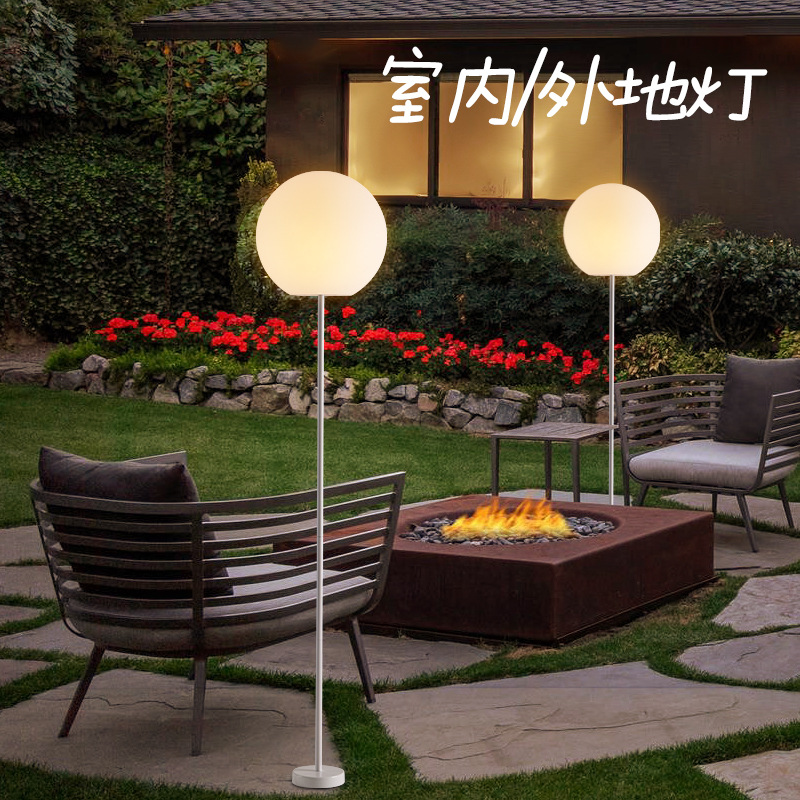 lámpara de piso exterior impermeable lámpara de luna lámpara de atmósfera lámpara de jardín lámpara de jardín lámpara de césped
