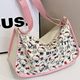 Japanese cartoon kt' cat canvas bag small large capacity single shoulder saddle students make oblique dumplings for class