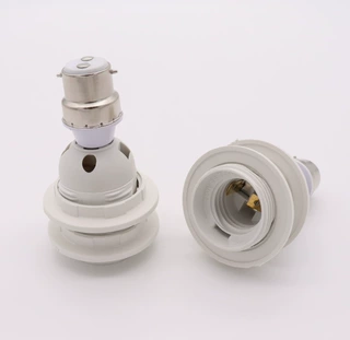 B22转E27转换灯头加长灯头转接头转换器适配器卡口转螺口灯头灯座