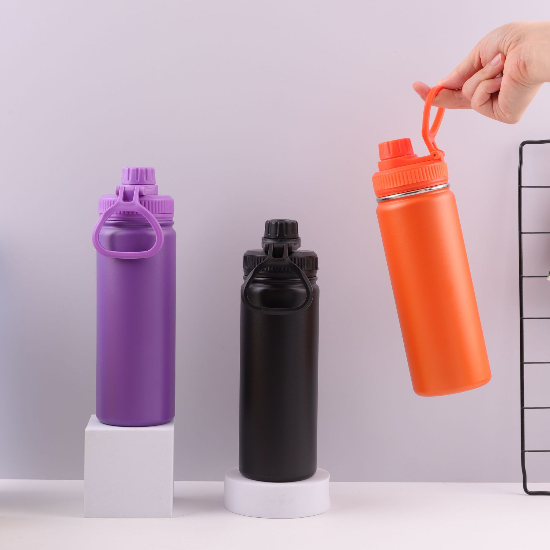 Comercio exterior directo 304 acero inoxidable gran capacidad refrigeración al aire libre portable bebida directa kettle deportivo taza al por mayor