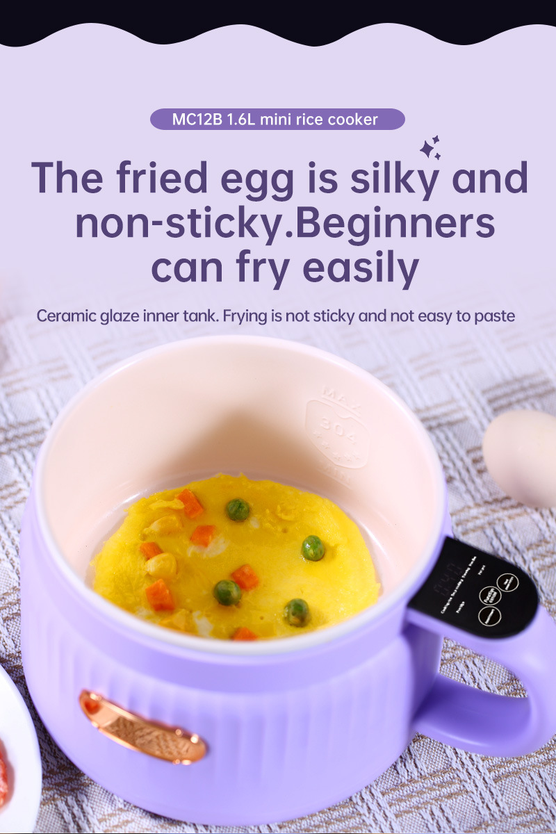 Cross-Border 110V Electric Small Multi-Functional Household Dormitory Instant Noodle Cooker US UK EU Plug_voghion.com