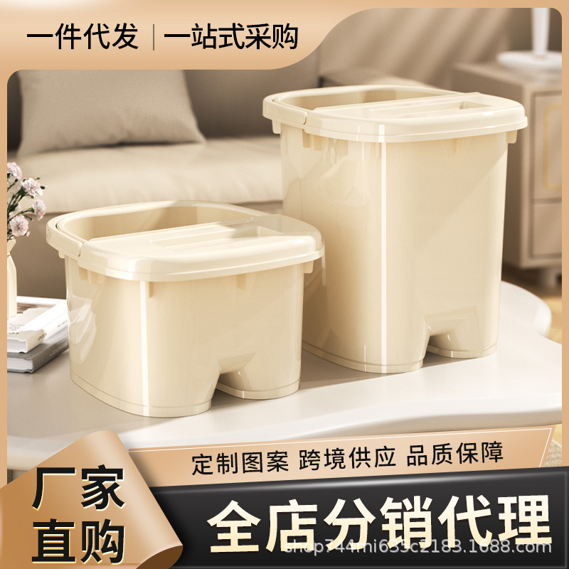 加大泡脚桶家用高深秋冬保温足浴桶学生宿舍过小腿熏蒸洗脚桶盆