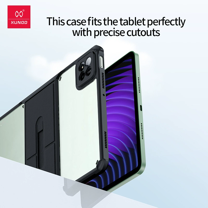 Защитный чехол Xun Di для планшета Xiaomi 7, 11,2 дюйма, скрытая подставка, подходит для Xiaomi Pad 7 Pro